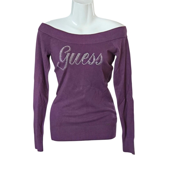 Guess Purple Sweater - Picture 2 of 9